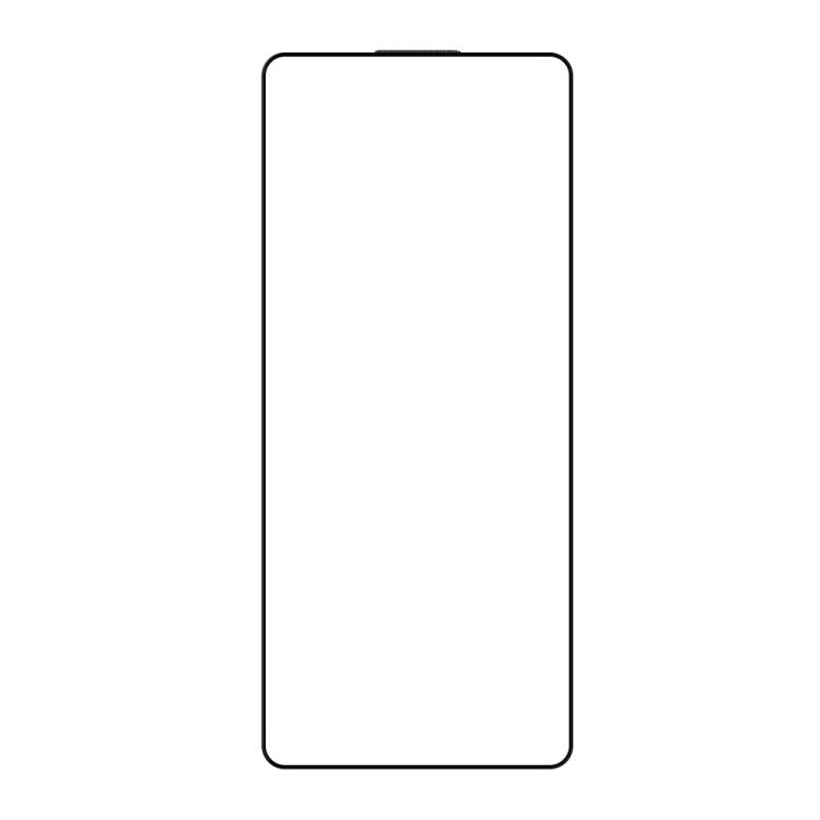For ZTE nubia RedMagic 6R Do As You Wish Silk Screen Printed HD Tempered Glass Film - Black