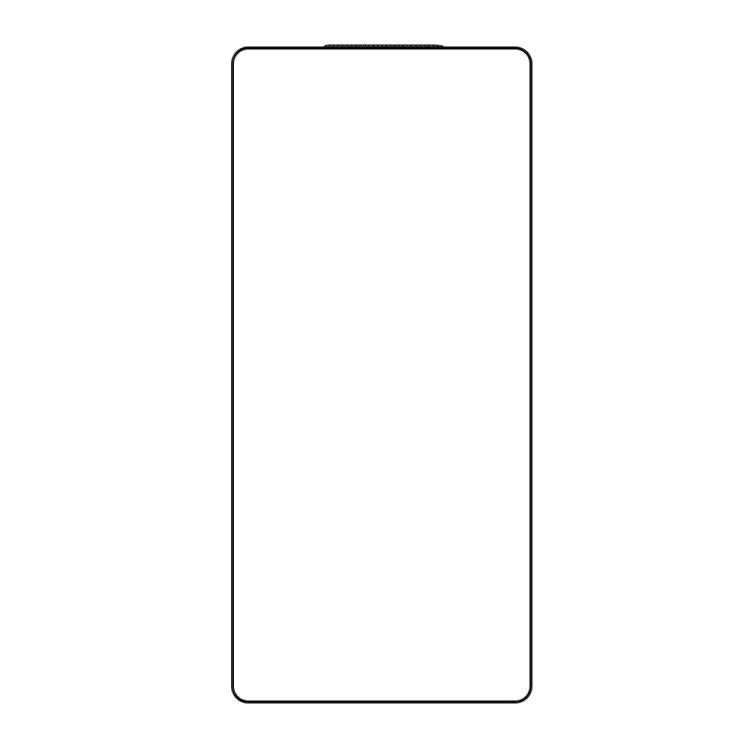 For ZTE nubia RedMagic 10 Pro Do As You Wish Silk Screen Printed HD Tempered Glass Film - Black