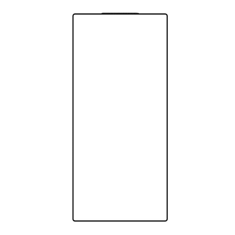For ZTE nubia Z60 Ultra Do As You Wish Silk Screen Printed HD Tempered Glass Film - Black