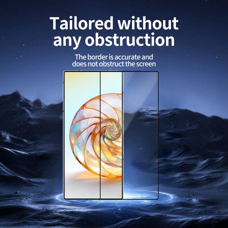 For ZTE nubia Z60 Ultra 5pcs / Pack Do As You Wish Silk Screen Printed HD Tempered Glass Film - Black