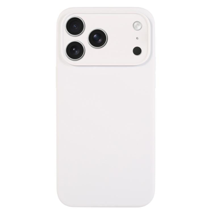 For iPhone 17 Pro Max Pure Color Liquid Silicone Fine Pore Phone Case
