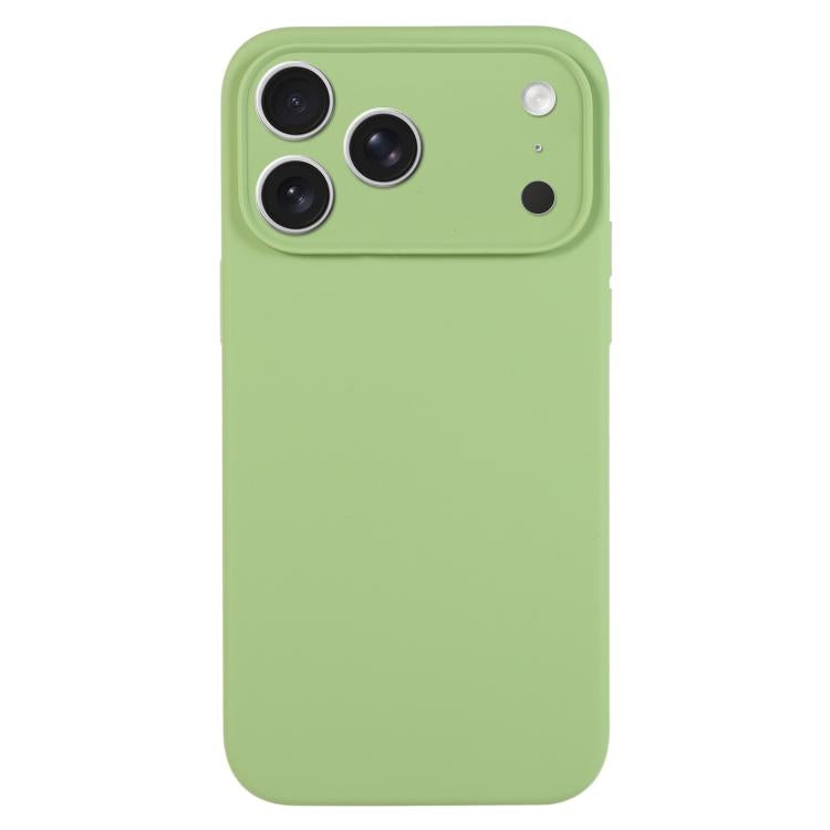 For iPhone 17 Pro Max Pure Color Liquid Silicone Fine Pore Phone Case