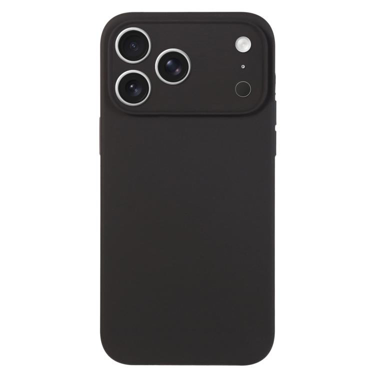 For iPhone 17 Pro Pure Color Liquid Silicone Fine Pore Phone Case