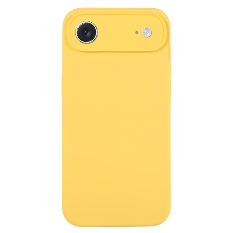 For iPhone Air Pure Color Liquid Silicone Fine Pore Phone Case