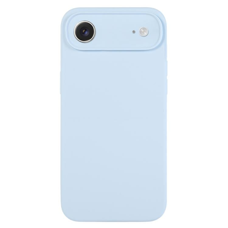 For iPhone Air Pure Color Liquid Silicone Fine Pore Phone Case