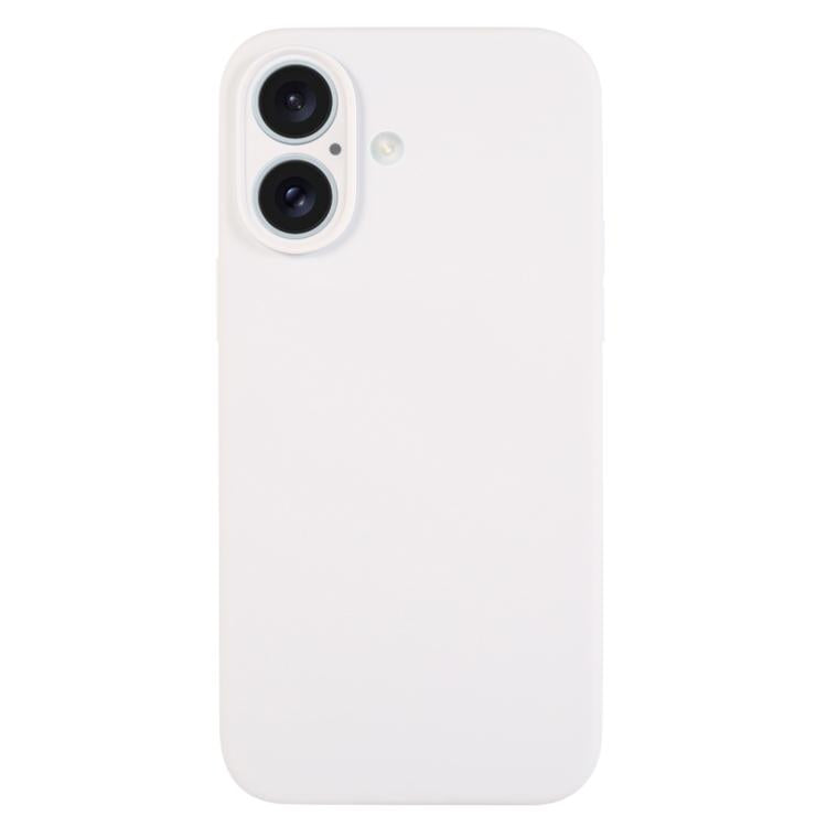 For iPhone 17 Pure Color Liquid Silicone Fine Pore Phone Case