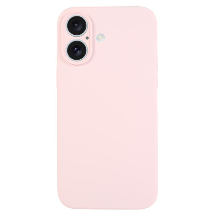 For iPhone 17 Pure Color Liquid Silicone Fine Pore Phone Case