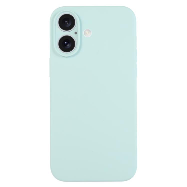 For iPhone 17 Pure Color Liquid Silicone Fine Pore Phone Case