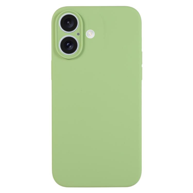 For iPhone 17 Pure Color Liquid Silicone Fine Pore Phone Case
