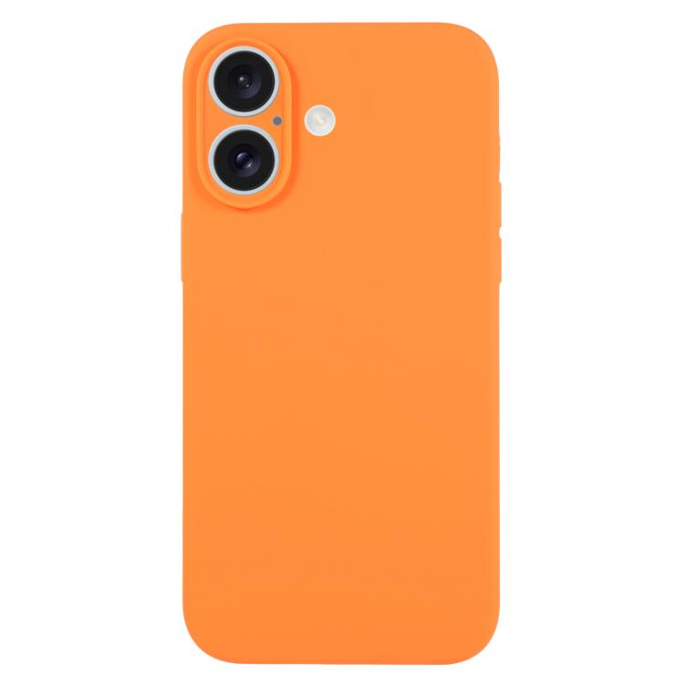 For iPhone 17 Pure Color Liquid Silicone Fine Pore Phone Case