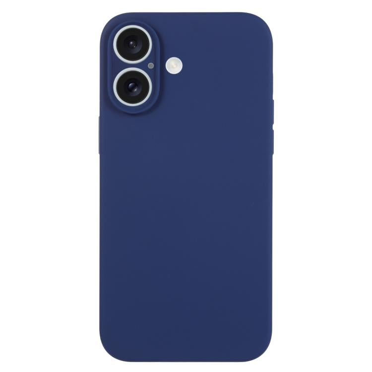 For iPhone 17 Pure Color Liquid Silicone Fine Pore Phone Case