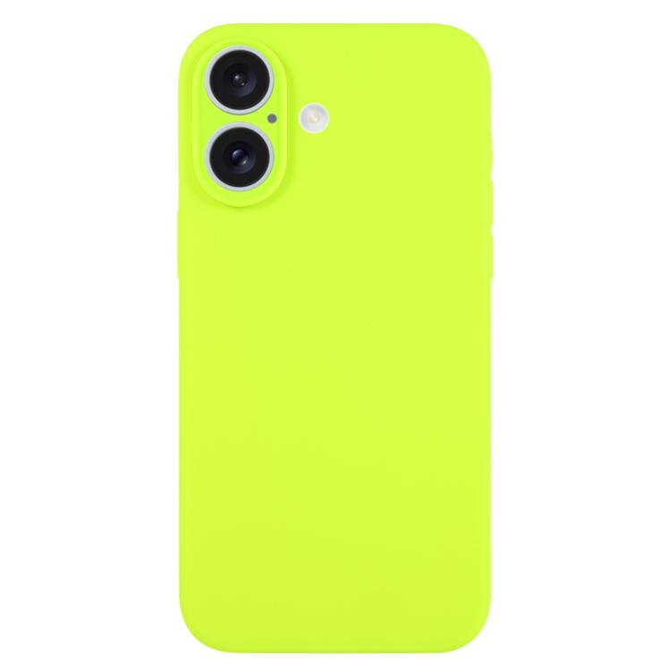 For iPhone 17 Pure Color Liquid Silicone Fine Pore Phone Case