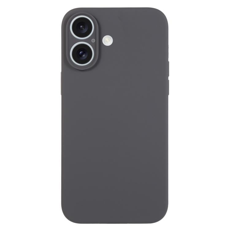 For iPhone 17 Pure Color Liquid Silicone Fine Pore Phone Case