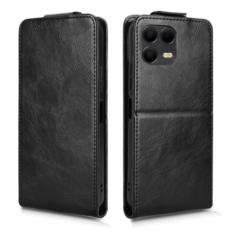 For T-Mobile Revvl 8 Pro 5G Magnetic Vertical Flip Leather Phone Case with Buckle