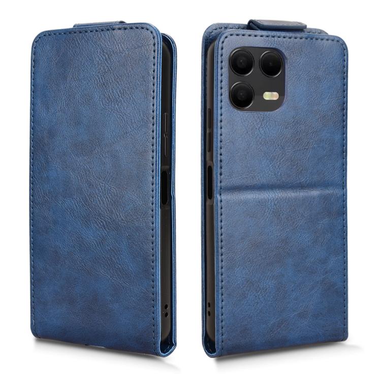 For T-Mobile Revvl 8 Pro 5G Magnetic Vertical Flip Leather Phone Case with Buckle