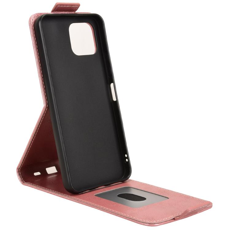 For T-Mobile Revvl 8 Pro 5G Magnetic Vertical Flip Leather Phone Case with Buckle