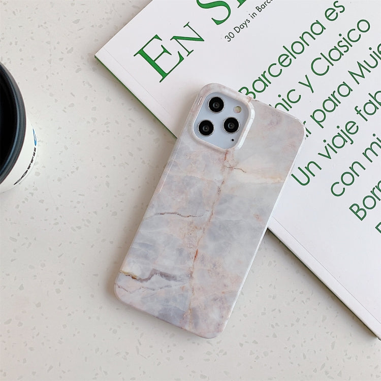 For iPhone 11 Marble Pattern TPU Protective Case