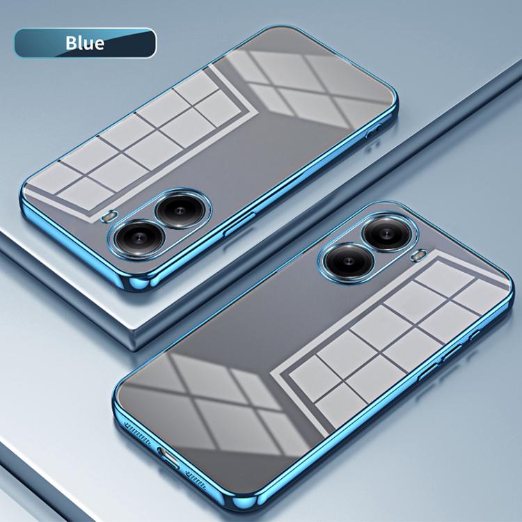 For Redmi Turbo 4 Transparent Plating Fine Hole Phone Case