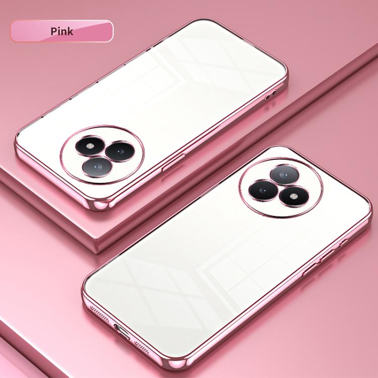 For Redmi K80 Ultra Transparent Plating Fine Hole Phone Case