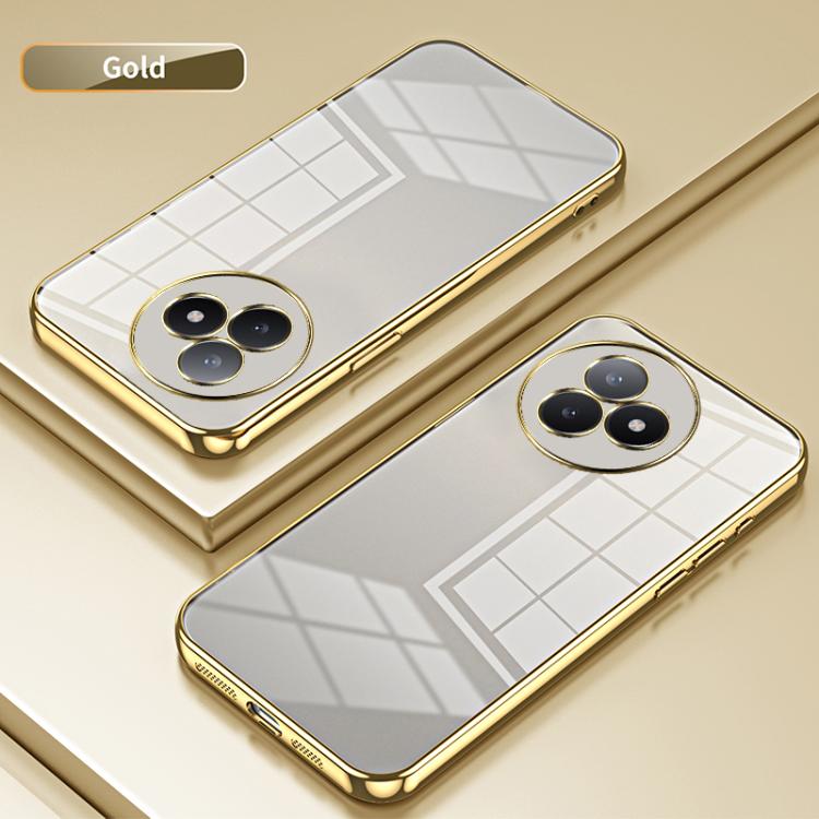 For Redmi K80 Ultra Transparent Plating Fine Hole Phone Case