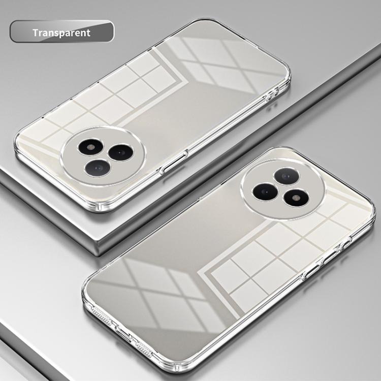 For Redmi K80 Ultra Transparent Plating Fine Hole Phone Case
