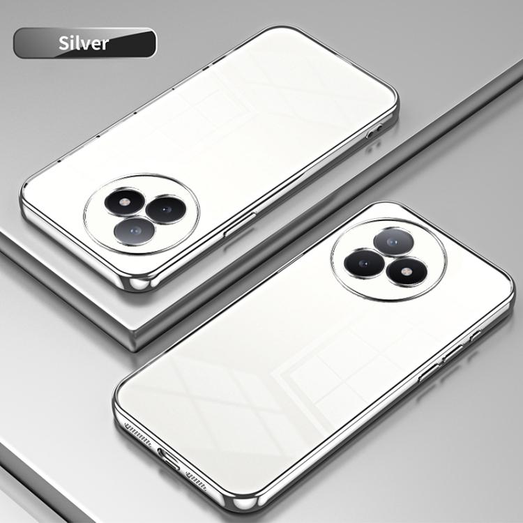 For Redmi K80 Ultra Transparent Plating Fine Hole Phone Case
