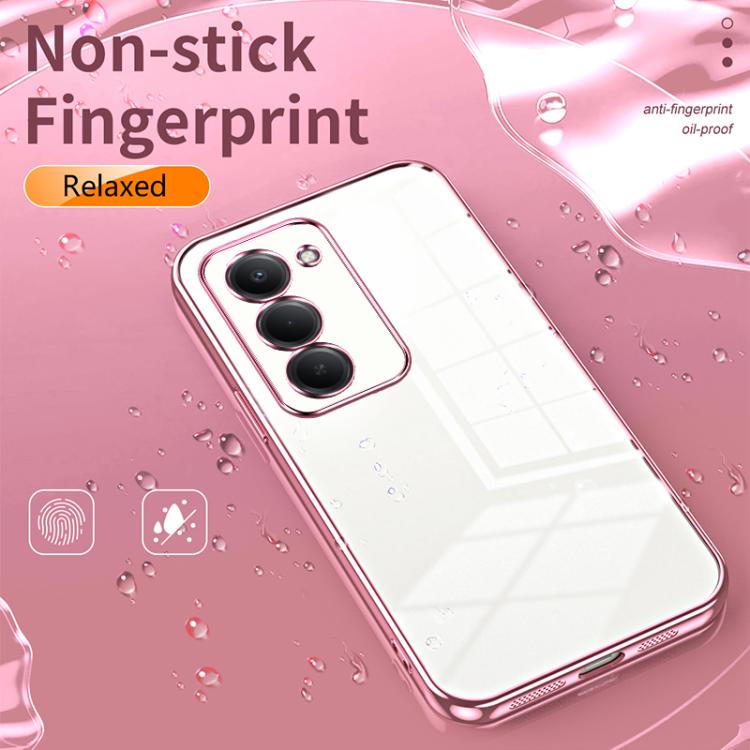 For Redmi 15 5G Global / 15 4G SEA 169mm Transparent Plating Fine Hole Phone Case