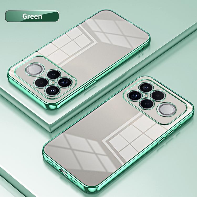 For Redmi K90 Pro Max / Poco F8 Ultra Transparent Plating Fine Hole Phone Case