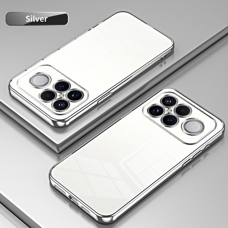 For Redmi K90 Pro Max / Poco F8 Ultra Transparent Plating Fine Hole Phone Case