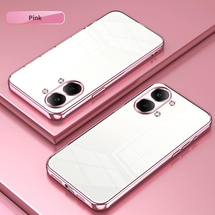 For Redmi Turbo 5 Max / Poco X8 Pro Max Transparent Plating Fine Hole Phone Case