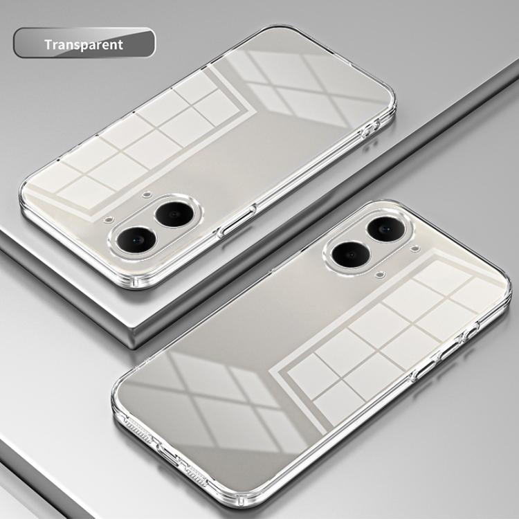 For Redmi Turbo 5 Max / Poco X8 Pro Max Transparent Plating Fine Hole Phone Case