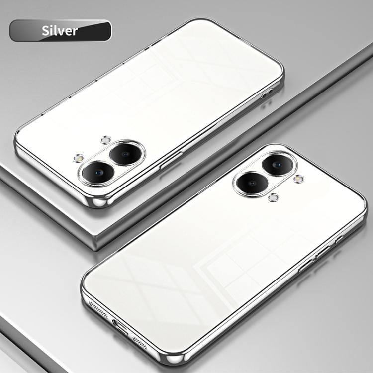 For Redmi Turbo 5 Max / Poco X8 Pro Max Transparent Plating Fine Hole Phone Case
