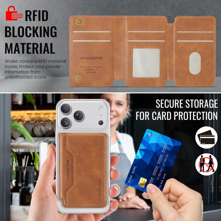 MAGKING K3 Pro Series MagSafe RFID Card Bag
