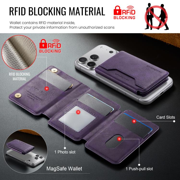 MAGKING K3 Pro Series MagSafe RFID Card Bag