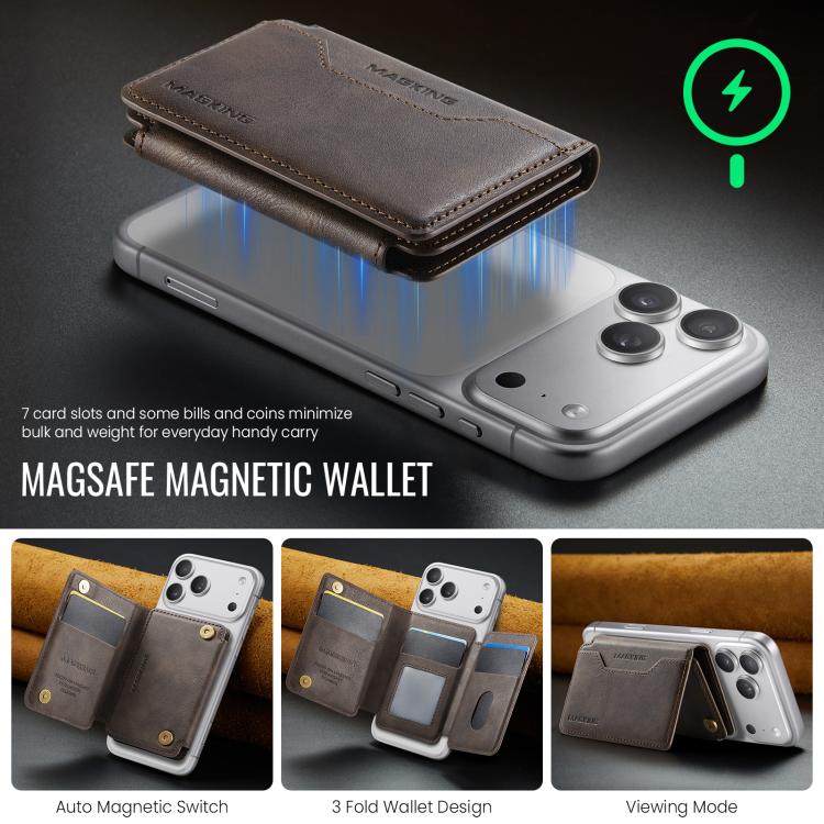 MAGKING K3 Pro Series MagSafe RFID Card Bag