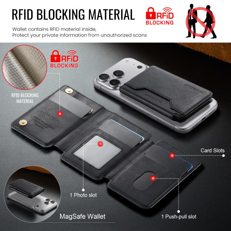 MAGKING K3 Pro Series MagSafe RFID Card Bag