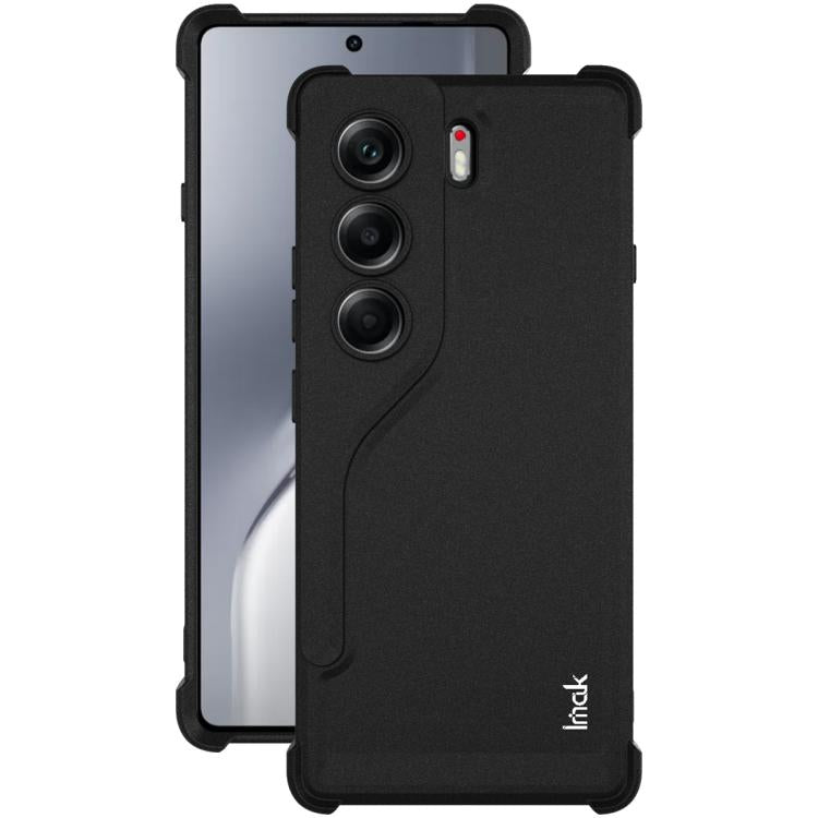 For Tecno Camon 40 4G / CM5 imak Shockproof Airbag TPU Phone Case - Matte Black