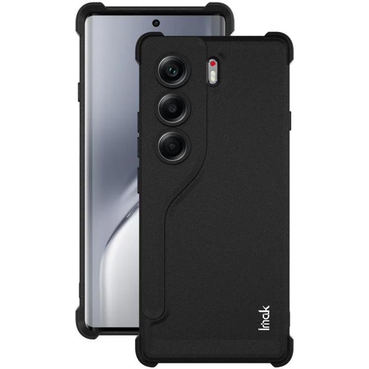 For Tecno Camon 40 Pro 4G / CM6 imak Shockproof Airbag TPU Phone Case - Matte Black