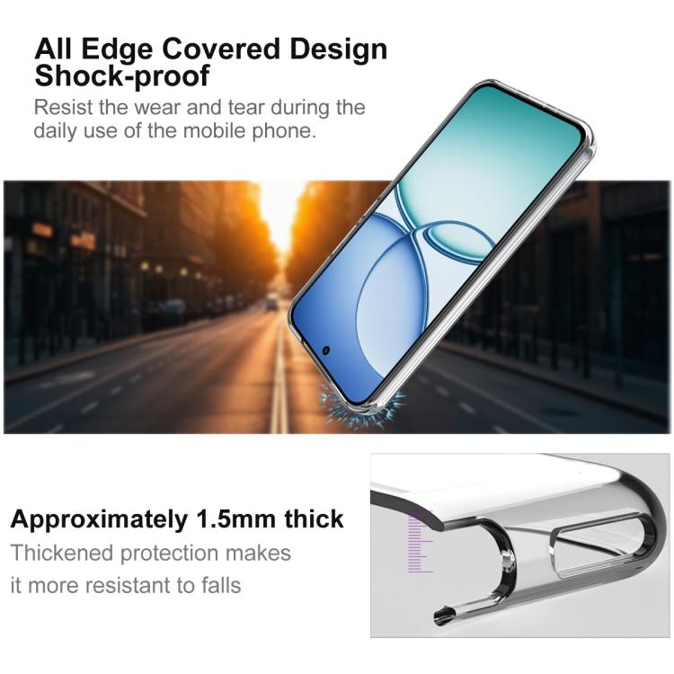For Xiaomi 15T 5G imak UX-10 Series Transparent Shockproof TPU Phone Case - Transparent