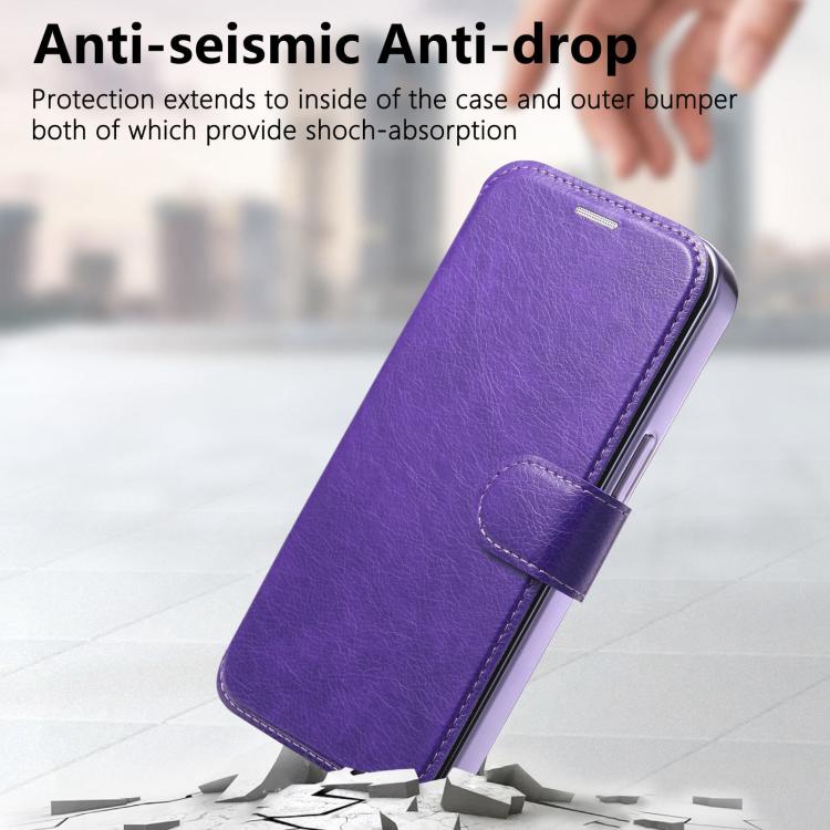 For iPhone 14 Pro Max Splitable Electroplated MagSafe RFID Anti-theft Leather Phone Case with Lens Film