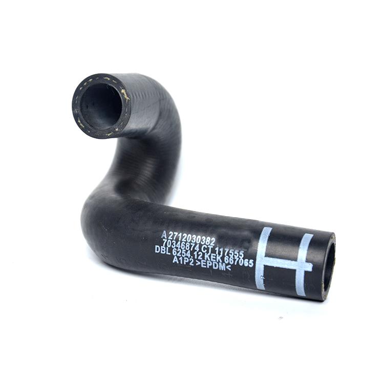 For Mercedes-Benz M271 Car Radiator Coolant Hose Turbocharger Hose 2712030382
