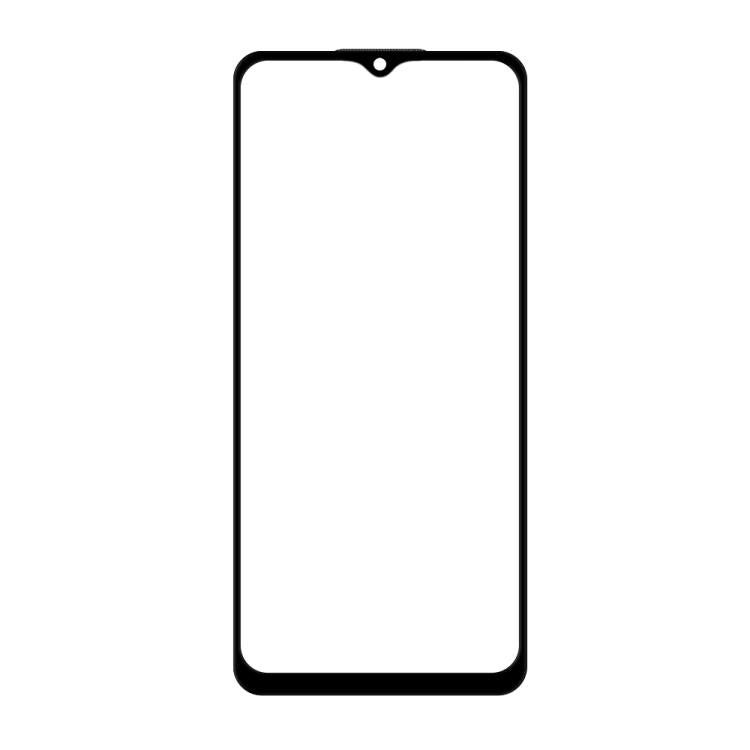 For Samsung Galaxy A03 / A03s Do As You Wish Silk Screen Printed HD Tempered Glass Film - Black