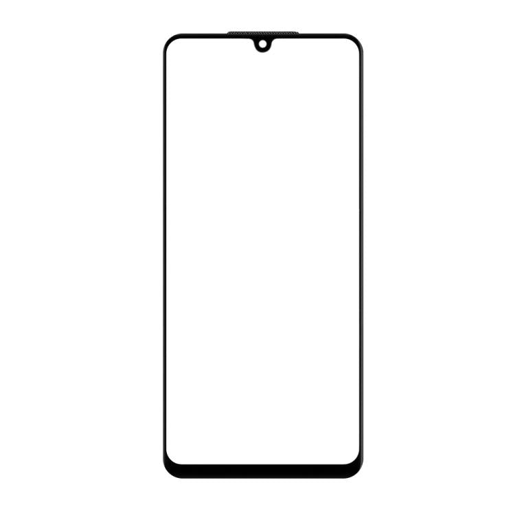 For Samsung Galaxy A22 4G Do As You Wish Silk Screen Printed HD Tempered Glass Film - Black