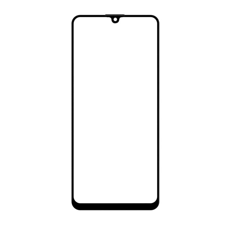 For Samsung Galaxy A31 / A32 4G Do As You Wish Silk Screen Printed HD Tempered Glass Film - Black
