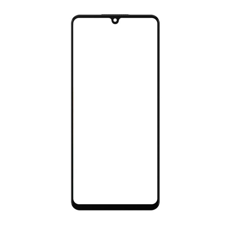 For Samsung Galaxy A33 5G Do As You Wish Silk Screen Printed HD Tempered Glass Film - Black