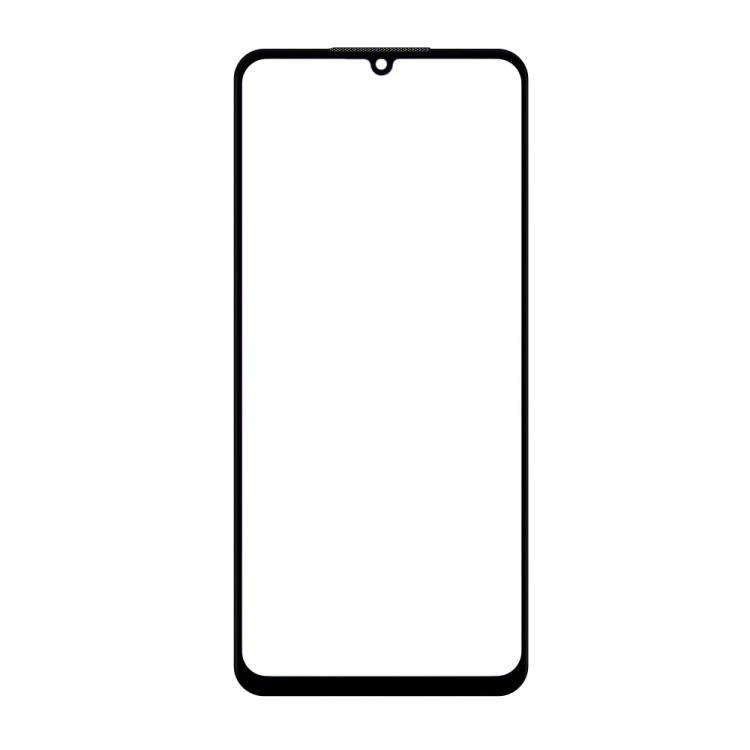 For Samsung Galaxy M05 Do As You Wish Silk Screen Printed HD Tempered Glass Film - Black