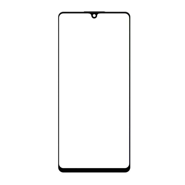 For Samsung Galaxy M42 5G Do As You Wish Silk Screen Printed HD Tempered Glass Film - Black