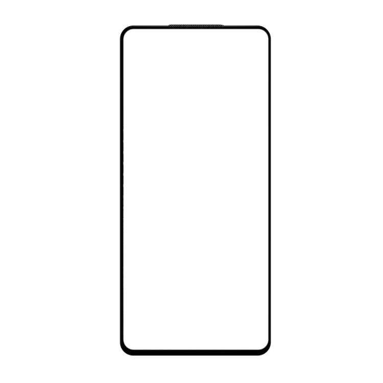For Samsung Galaxy M54 5G Do As You Wish Silk Screen Printed HD Tempered Glass Film - Black