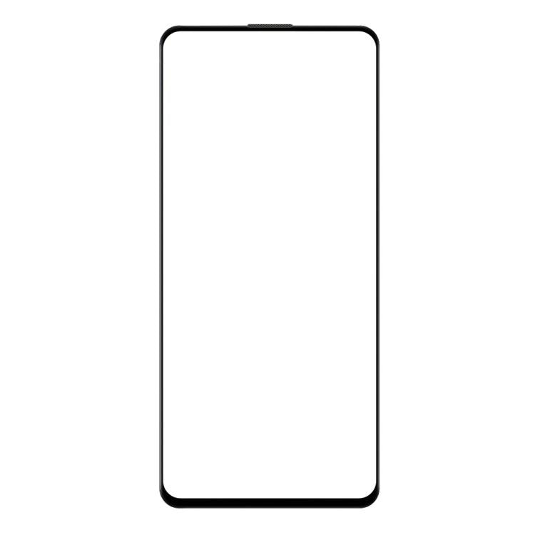 For Galaxy A51 5G / 4G Do As You Wish Silk Screen Printed HD Tempered Glass Film - Black