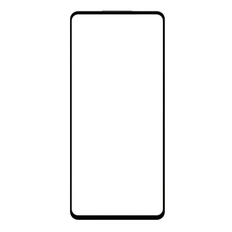 For Galaxy A52 5G / 4G Do As You Wish Silk Screen Printed HD Tempered Glass Film - Black